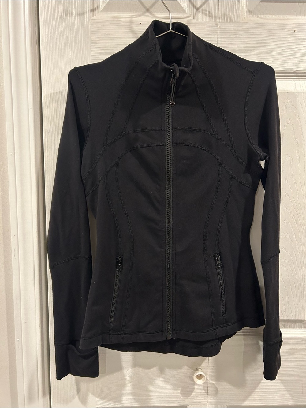 lululemon athletica Black Full-Zip Define Sculpted Jacket